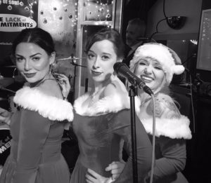 Ella, Tess and Tina at Christmas