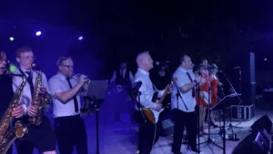 The Lack of Commitments playing at Pissouri Ampitheatre in Cyprus