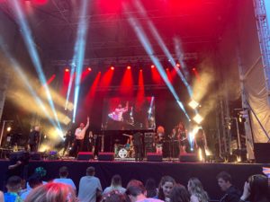 Festival set at Rock and Bowl, Market Drayton