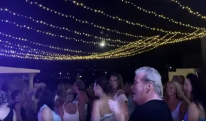 Crowd at Ampelones Hall, Cyprus tour 2023