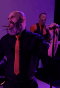 Noz singing Try a Little Tenderness